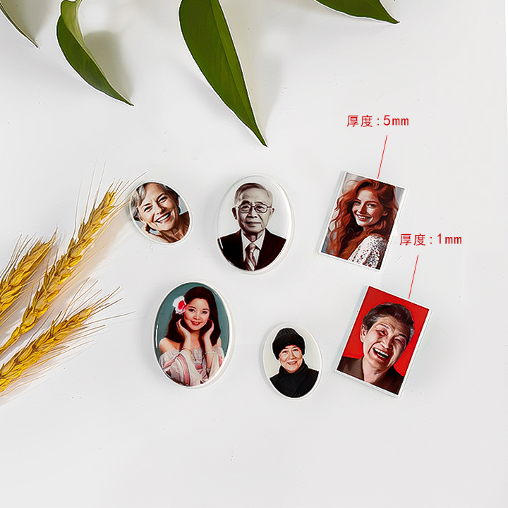 骨灰盒超薄1mm+5mm瓷像