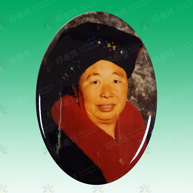 墓碑瓷像骨灰盒瓷像个性订制，来图清晰及老照片修复